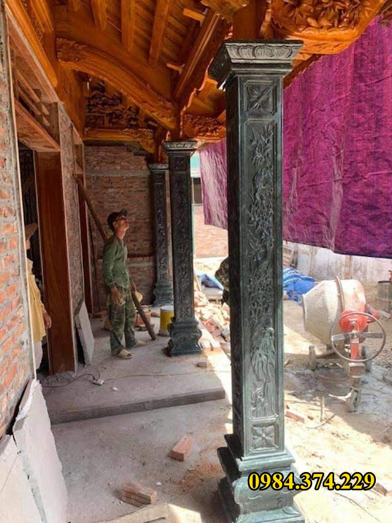 Cột nhà thờ, đình chùa 1100